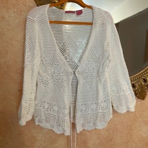 Crochet Cardigan Shrug XL